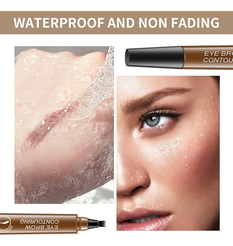 Eyebrow Contouring Pen, Waterproof Microblading Eyebrow