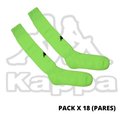 Medias Kappa Original Pack X 18 Pares Adulto Futbol Hockey 