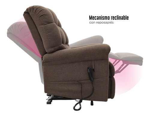 Sofa Reposet Electrico Reclinable C/masaje Calor Puerto Usb