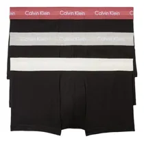 Comprar Bóxer 3 Pack Calvin Klein Algodón Trunk Negros - Original