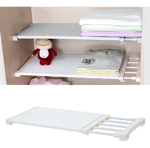 Estante Extensible Regulable Sin Perforar Placard 38-55