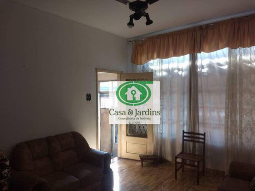 Imagem 3 de 9 de Otima Casa Residencial, Comnposta De 02 Dormitorios E Demais -r$ 280 Mil No Chico De Paula - Santos - Ca0978