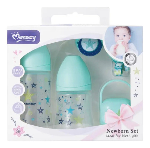 Kit Teteros Anticolicos Para Niño Niña Momeasy