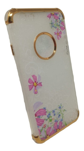 Funda Para iPhone Varios Modelos Acrigel Decorado Y Cristal