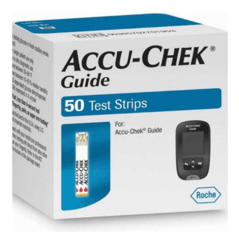Accu Check Guide Tiras Reactivas X 50 Unidades Blanco