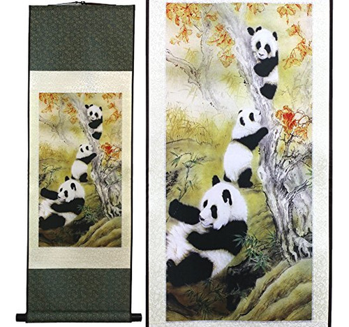 Sweethome Asian Silk Scroll & Picture Scroll & Wall Scroll C