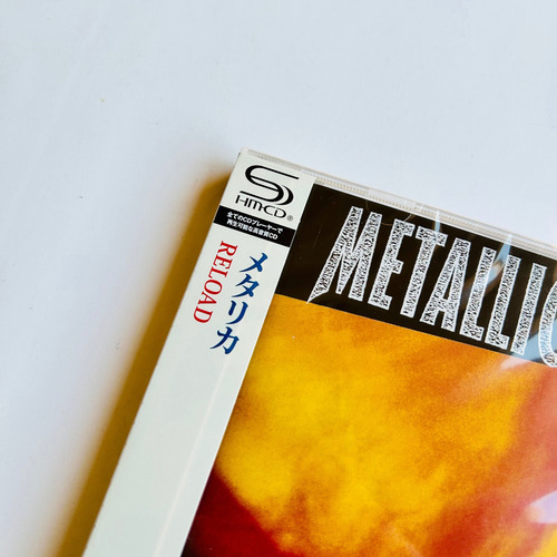 Metallica Reload Cd Japon Edicion Limitada Remasterizada