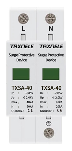Dps Protetor Surto Raio Bipolar 385v 40ka Para String Box Ac