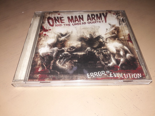 One Man Army And The Undead Quartet - Cd Error In... 