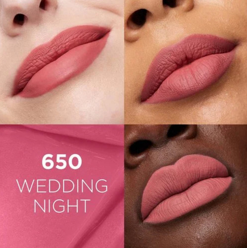 Labial Liquido Infaillible Le Matte Resistance L'oréal Paris Color Wedding Night 650 Wedding Night 650