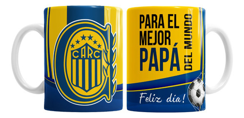 Taza Dia Del Padre Rosario Central - Futbol