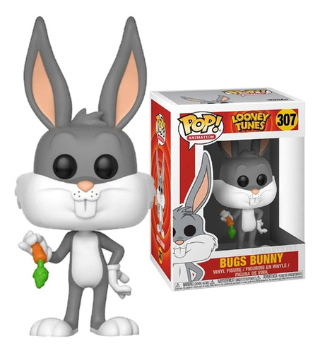 Funko Pop Bugs Bunny 307 Looney Tunes Original Scarlet Kids