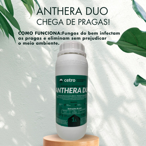 Fórmula Natural Para Pragas | Beauveria + Metarhizium 1litro