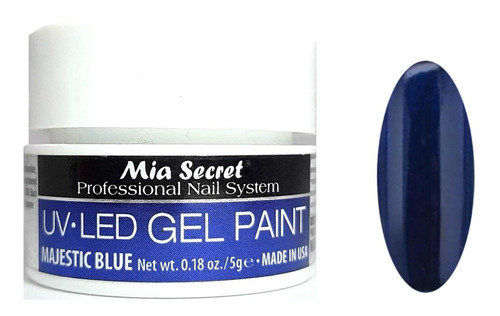 Gel Paint Majestic Blue 5gr Mia Secret