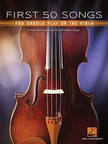Libro: First 50 Songs You Should Play On The Viola: A Of
