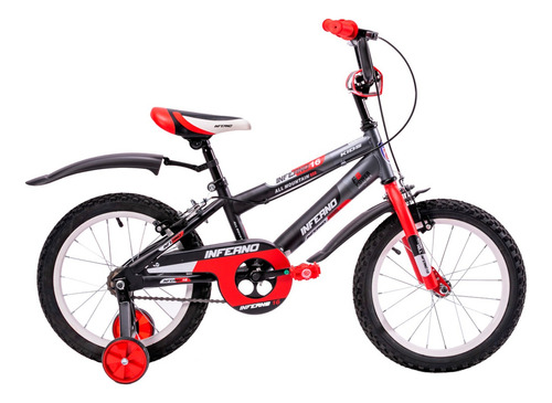 Bicicleta Infantil Unibike Babytek R16 Llanta De Aire Varios