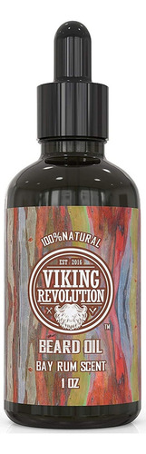 Acondicionador De Aceite De Barba Natural Con Aroma De Ron D