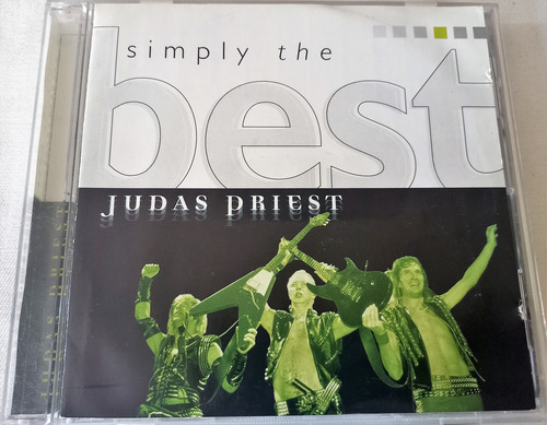 Cd Judas Priest - Simply The Best 1er Ed. Heavy Metal Maiden (Usado)
