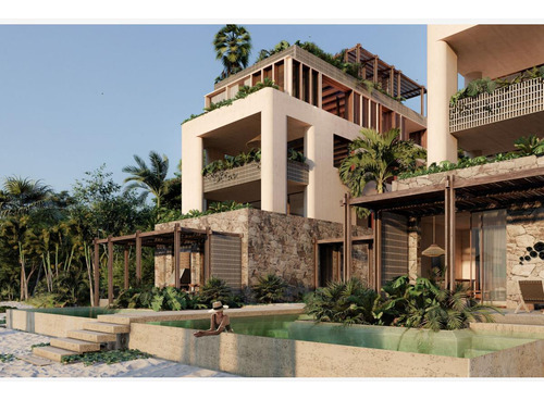Departamento En Venta En Tankah Cuatro