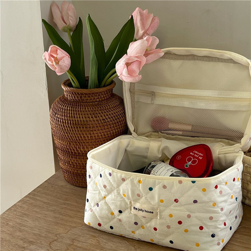 Bolsa De Maquillaje De Gran Capacidad Para Niñas Con Dibujos