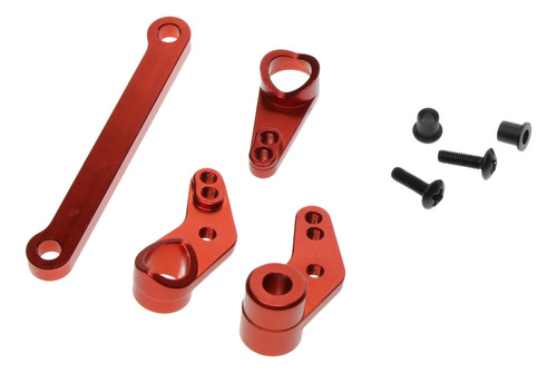 Protector De Servo De Dirección De Coche Rc Rojo