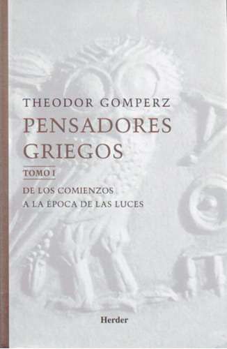 Libro Pensadores Griegos