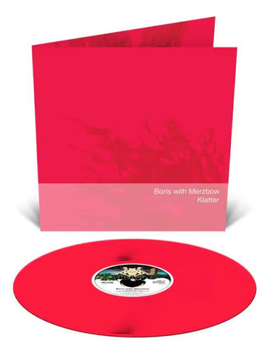 Boris With Merzbow Klatter Colored Vinyl Pink Usa Import Lp