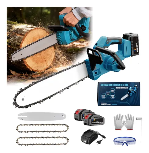Moto Serra Elétrica 1500w 12 Polegadas Brushless 68v Bateria