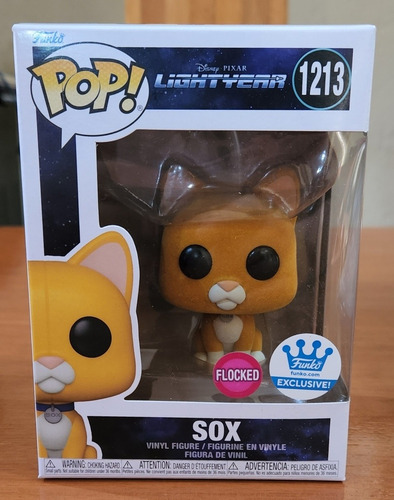 Funko Pop Sox #1213 Flocked Funko Sop Disney Pixar (Usado)