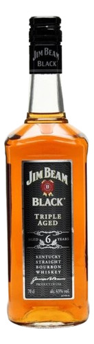 Whisky Jim Beam Black Triple Aged 6 Años X 750cc
