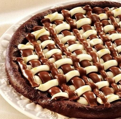 Recheio Forneável P/ Pizza Sabor Chocolate Ao Leite Harald