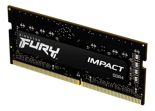 Imagen 2 de 2 de Memoria Ram Kingston 8gb 3200mhz Ddr4 Sodimm Fury Impact