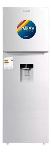 Heladera auto defrost Enxuta RENX275D white con freezer 255L 220V - 240V