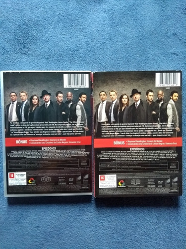 Lote The Blacklist A Lista Negra Dvds
