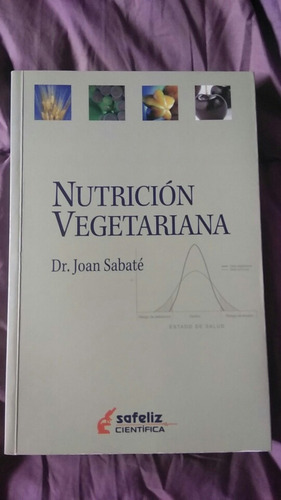 Libro Nutrición Vegetariana Dr Joan Sabate 