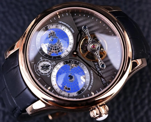 Relógio Automático Tourbillon, Elegante, Sofisticado.