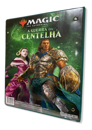 Imagem 4 de 5 de Álbum Magic Pasta Tipo Fichário P/cards - Guerra Da Centelha