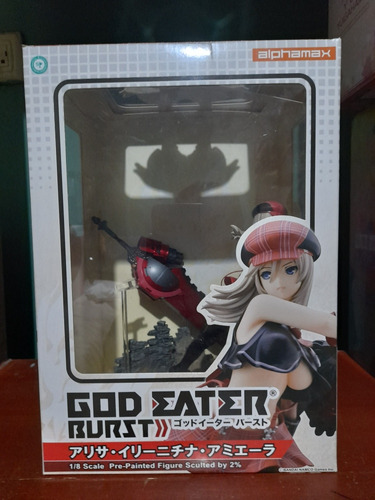 Figura Alisa Illinichina God Eater Alphamax 1/8 Abierta Leer