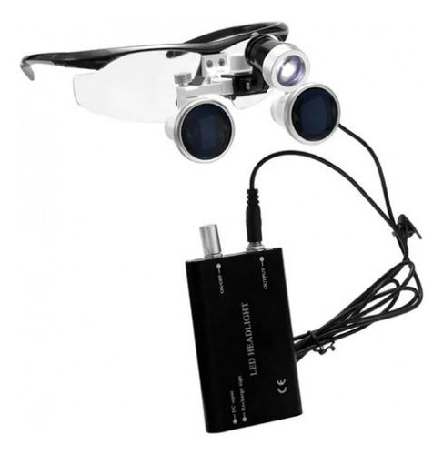 Lupa Portable Binocular Lupa De 3,5 X 420 Mm