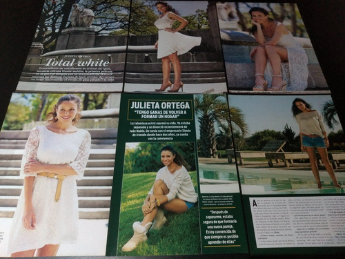 (al011) Julieta Ortega * Recortes Revistas Clippings