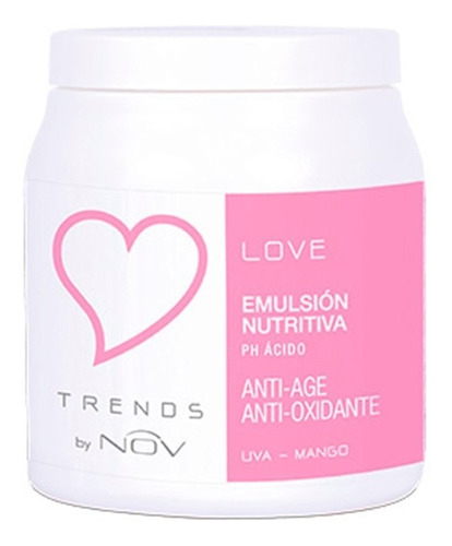 Baño De Crema Mascara Nutricion Love Nov X 980 Gr