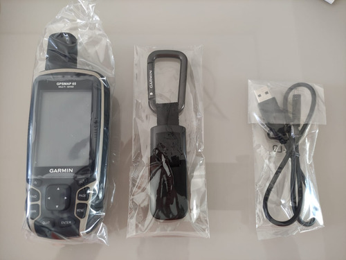 Gps Portátil Garmin 65 Preto Com Mapas Pré-carregados