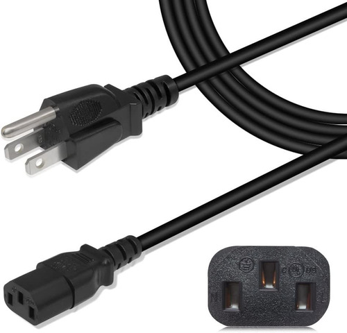 Ac Power Cord   cable De Repuesto Para Plasma Tvs & Comput