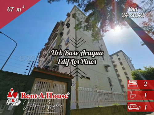 Apartamento En Venta Urb Base Aragua Edif Los Pinos 24-21897 Jja