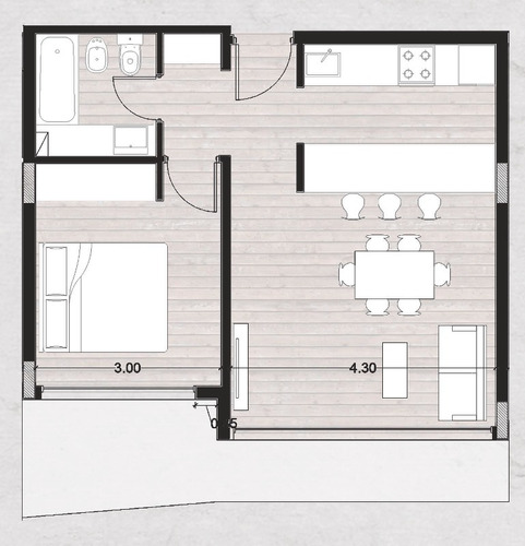 Imagen 8 de 13 de Departamento A Estrenar En Venta, En Centro De Ezeiza