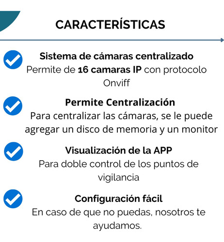 Grabador Nvr Smart Wifi - 16 Canales Ip Onvif Tuya Smart