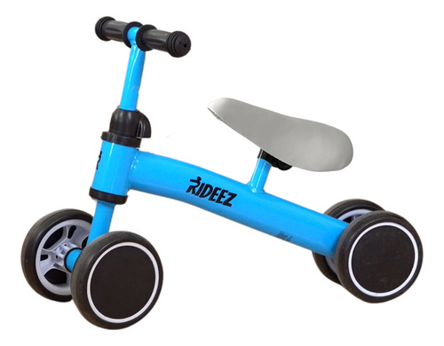 Rideez C Bicicleta De Equilibrio Entrenadora Bici de Balance Sin Pedal Bike Baby Bebe Niño Niña Chico 2 años Color Azul Acero