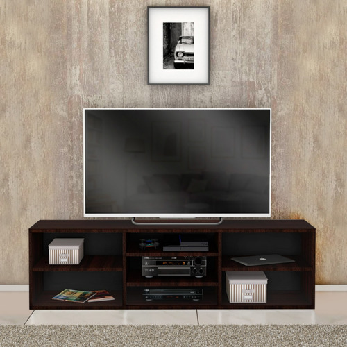 Rack Minimalista Para Tv Moderno Con Estantes