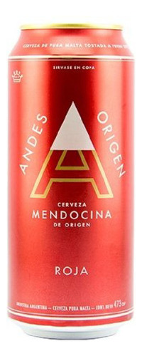 Andes Origen Roja Vienna Lager - Lata - Unidad - 1 - 473 mL