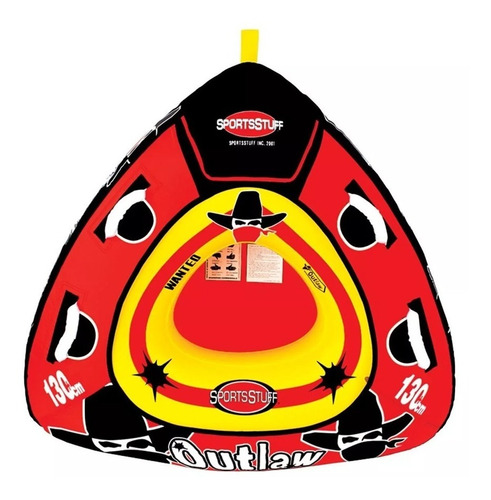 Inflable De Arrastre Triangular Sportsstuff Outlaw 130 Cm